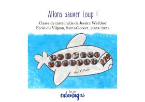 allons sauver loup jessica wadbled