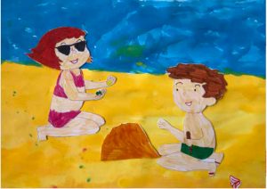 concours le concours de chateaux de sable mme nore