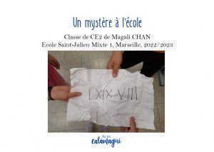 concours un mystere a l ecole mme chan