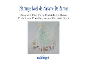 concours l etrange noel de madame de barros