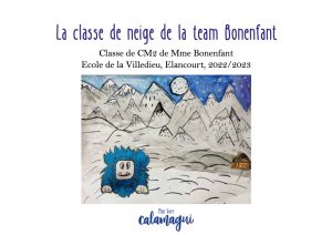 concours la classe de neige de la team bonenfant
