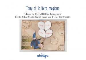 concours tony et le livre magique mme lopaciuch