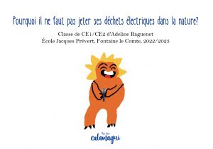 concours pourquoi il ne faut pas jeter ses dechets electriques dans la nature mme raguenet