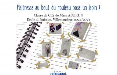 concours 24 maitresse au bout du rouleau pose un lapin