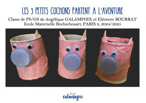 les 3 petits cochons partent a l aventure mmes galampoix et bourrat