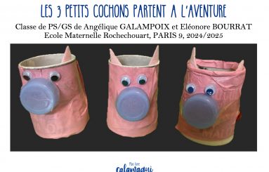 les 3 petits cochons partent a l aventure mmes galampoix et bourrat