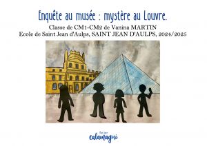 enque te au muse e myste re au louvre mme martin