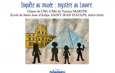 enque te au muse e myste re au louvre mme martin