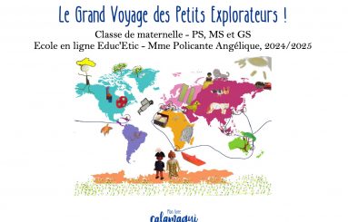 le grand voyage des petits explorateurs mme policante