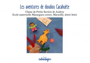 les aventures de doudou cacahuete maitresse audrey